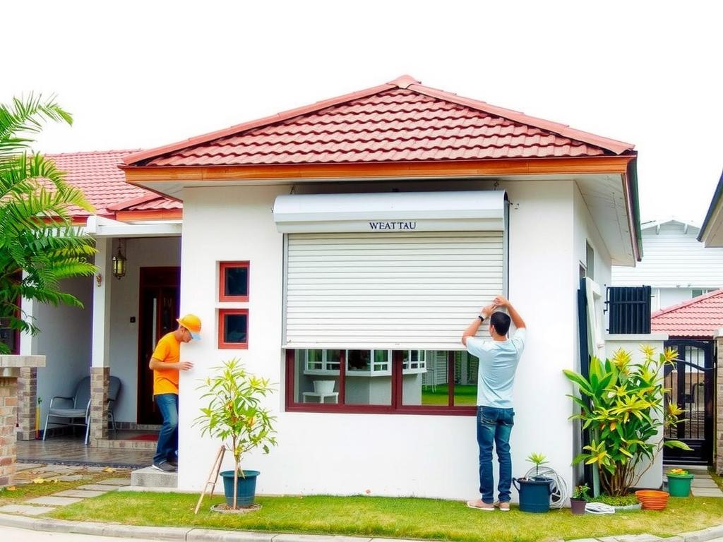 Cửa cuốn thường dễ lắp đặt, phù hợp cho nhà ở Đà Nẵng