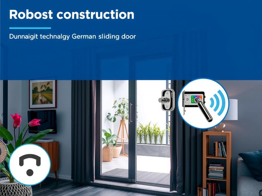 Cửa kéo công nghệ Đức, bền bỉ và an toàn