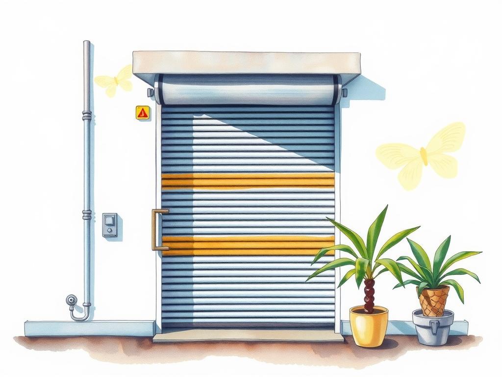 Giải pháp cửa cuốn kéo tay tại Đà Nẵng