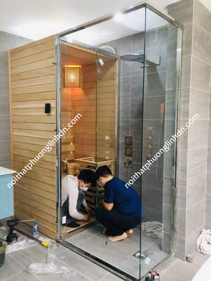 mẫu phòng xông hơi