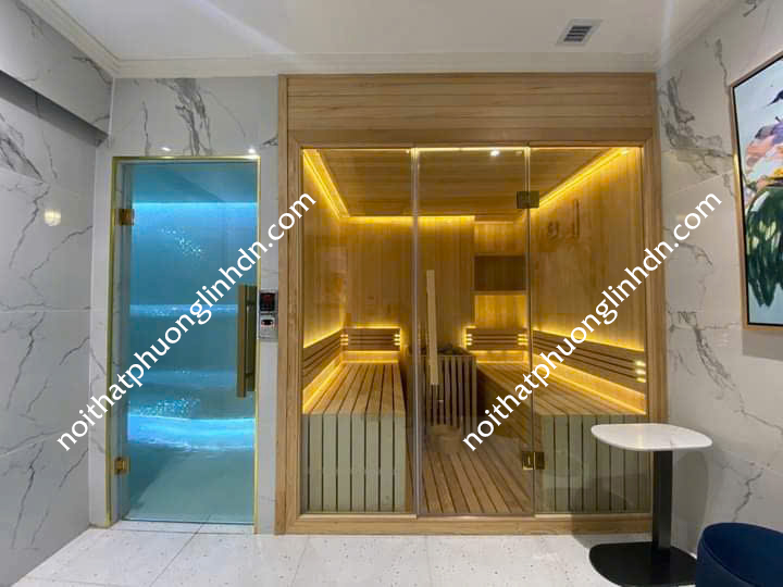 mẫu phòng xông hơi
