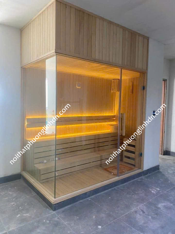 mẫu phòng xông hơi
