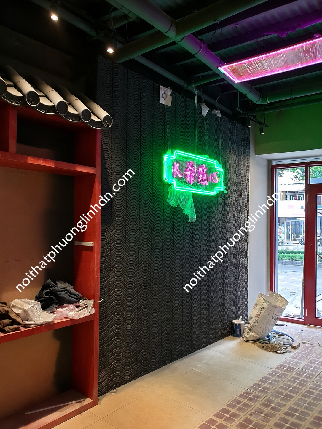 mẫu gạch ốp tường 3D
