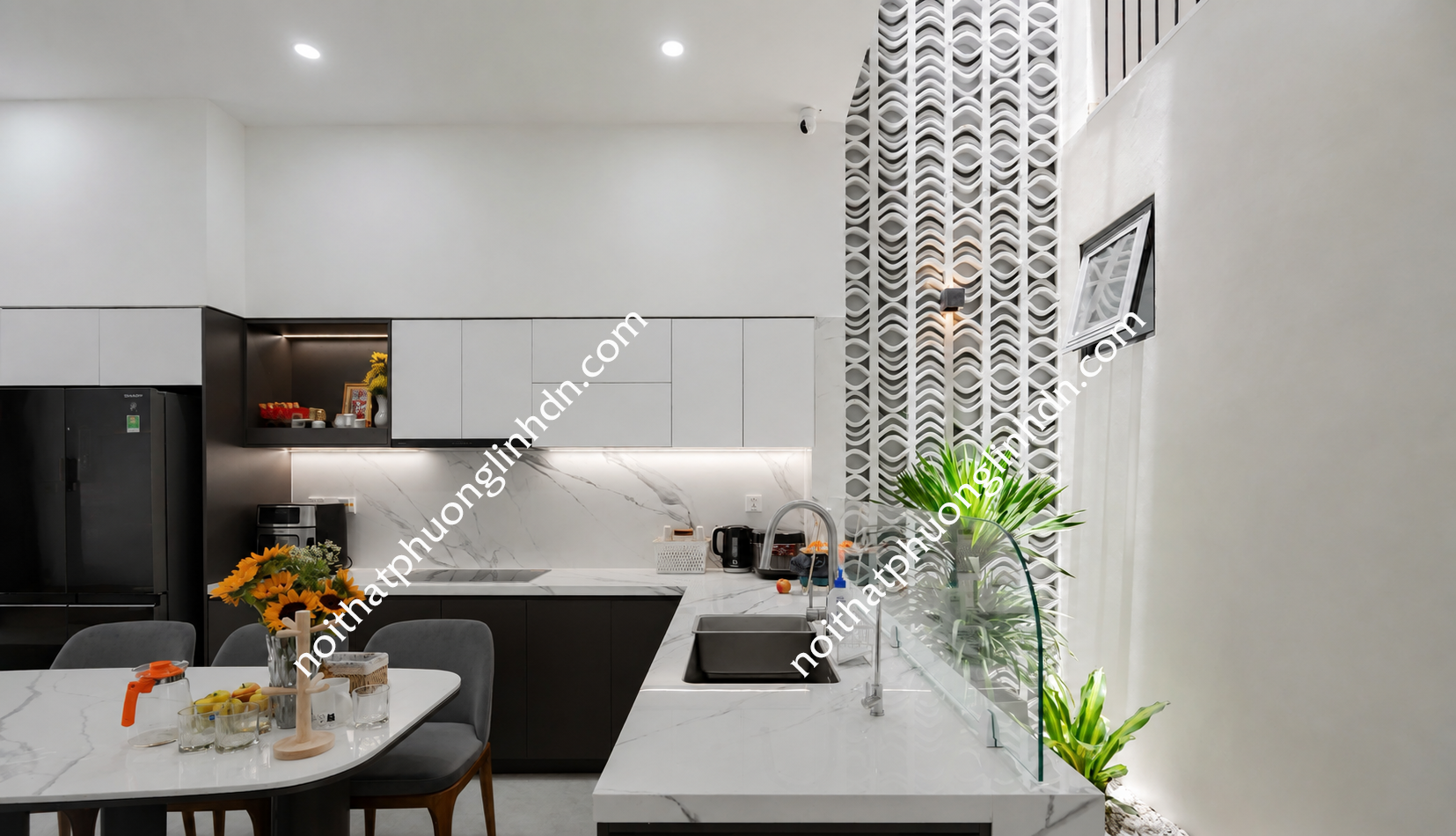 gạch ốp tường 3d