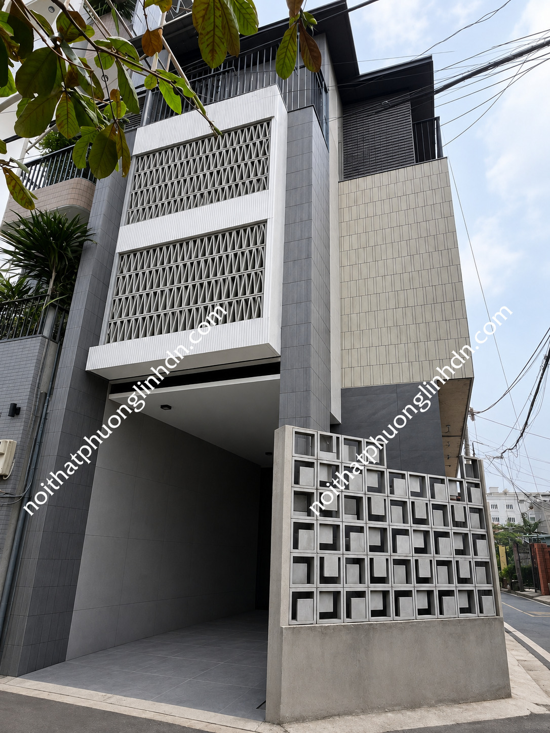 gạch bông gió 3d nghệ thuật